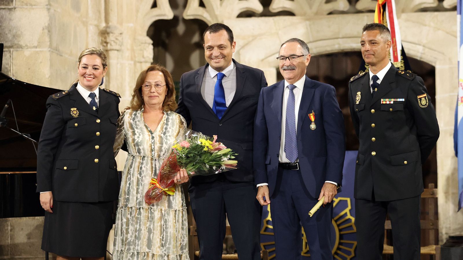 Entrega de medallas de la Asociación Santo Ángel de la Policía Nacional de Jerez