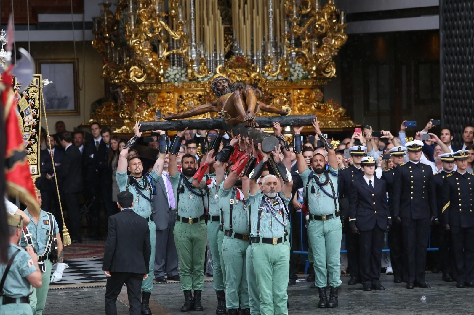 Las fotos del desembarco de la Legión en Málaga