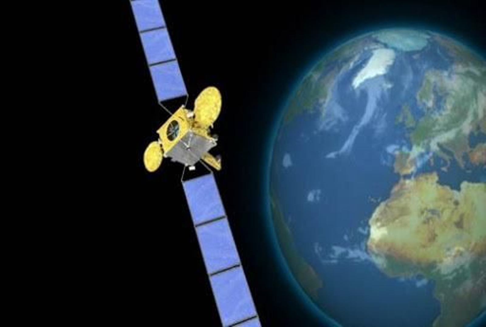 Un satélite de Hispasat.