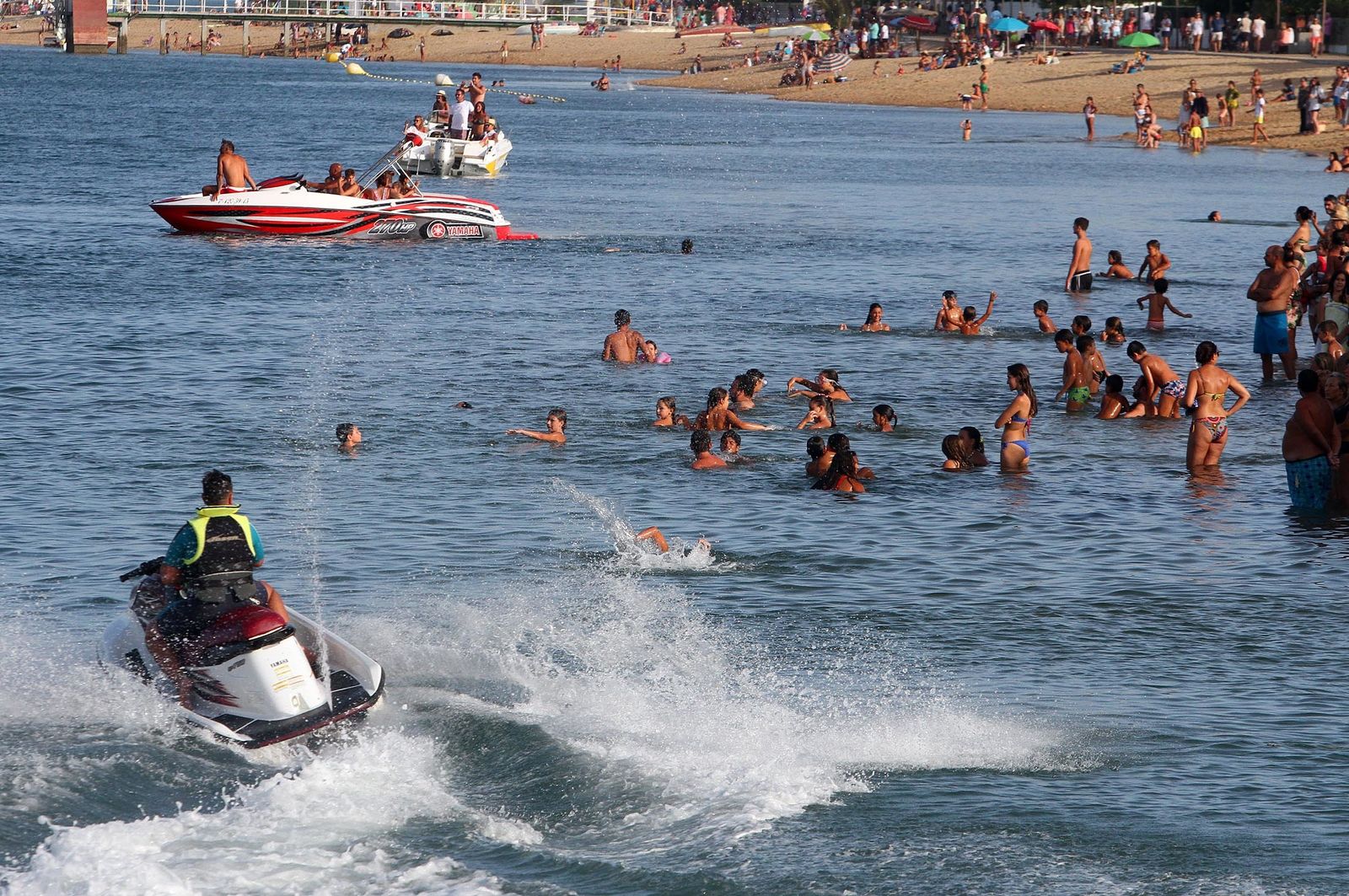Imágenes de la procesión de la Virgen del Carmen en Punta Umbría