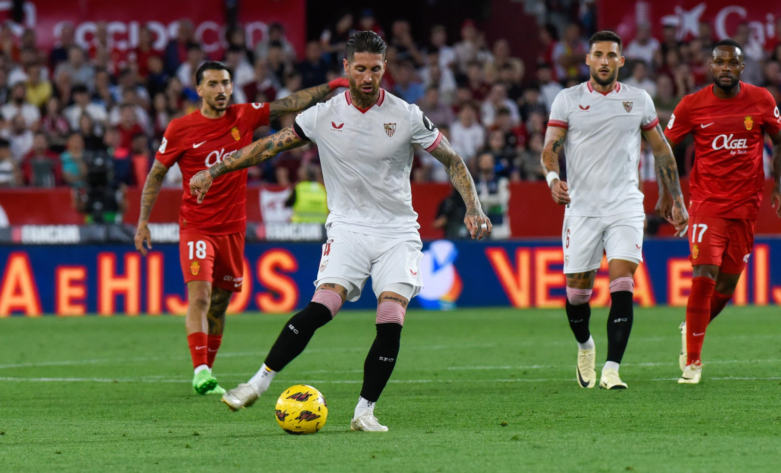 Las imágenes del Sevilla-Mallorca