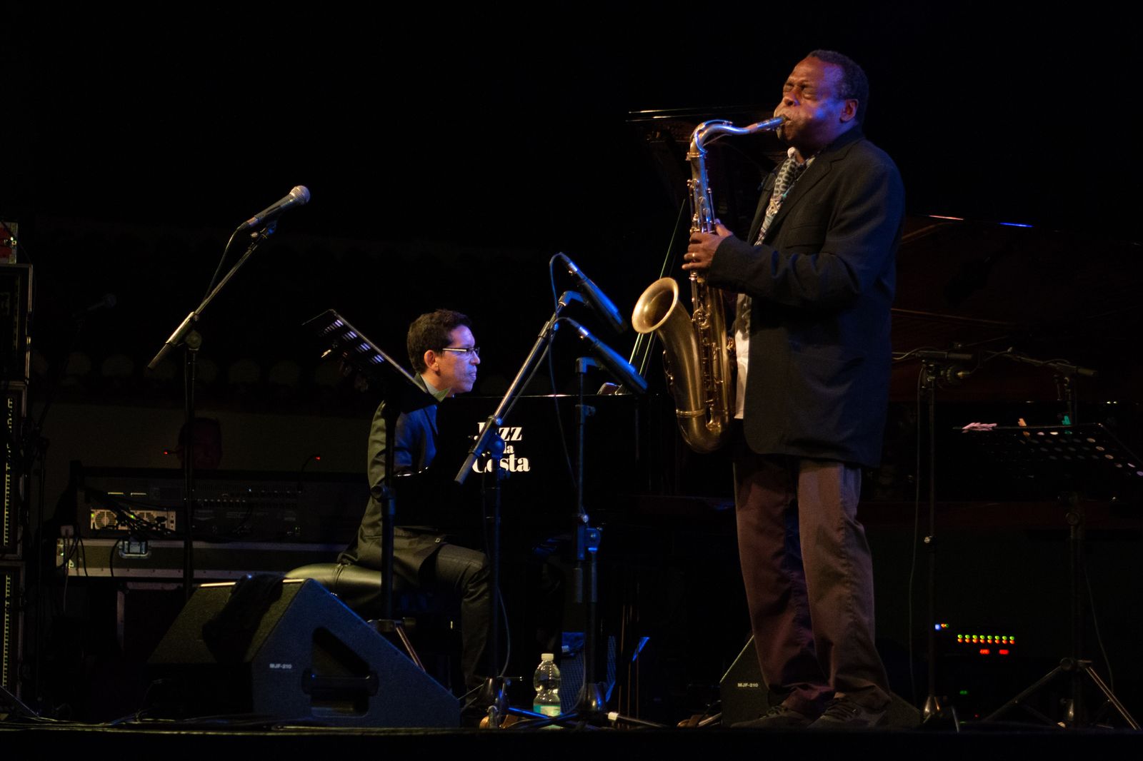 Davide Murray  puso el broche de oro al Festival de Jazz en la Costa