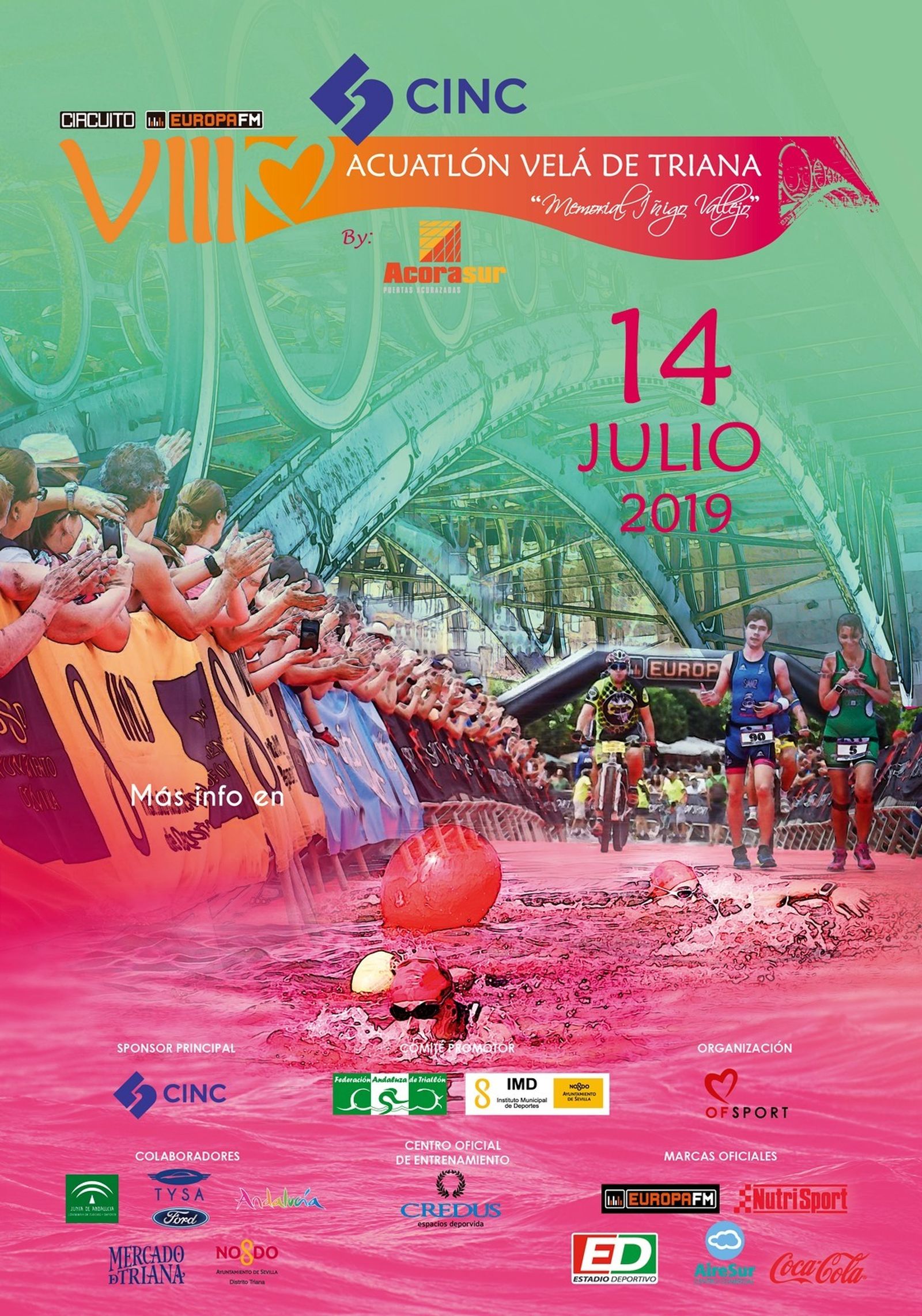 VIII CINC ACUATLÓN VELÁ DE TRIANA - Memorial Íñigo Vallejo