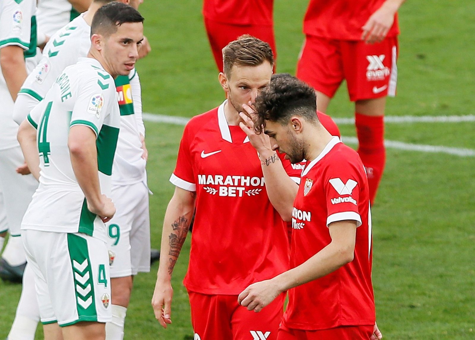 Las imágenes del Elche-Sevilla