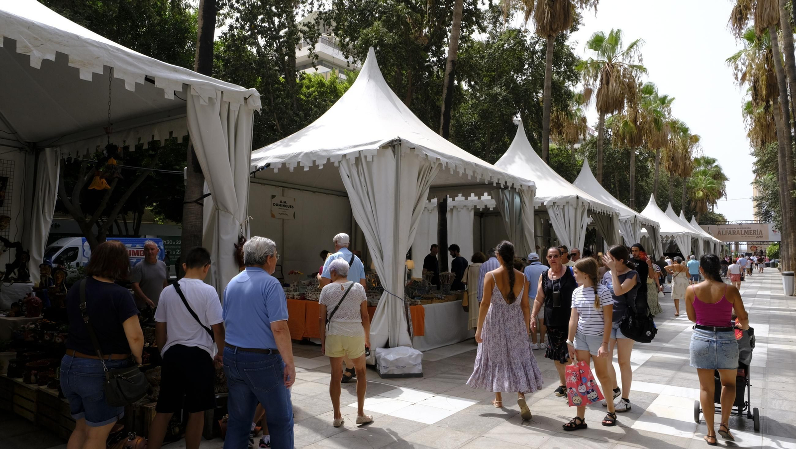 Las imágenes de la alfarería de la Feria de Almería 2025