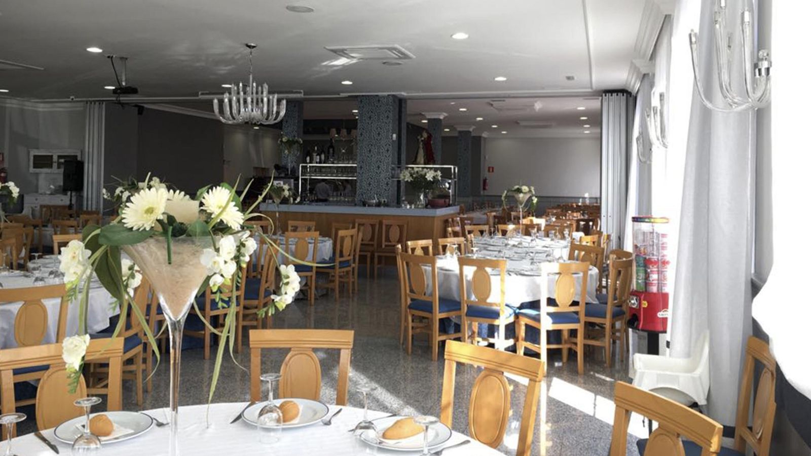 Salón Mirador de la Vega en el Restaurante Ruta del Vino