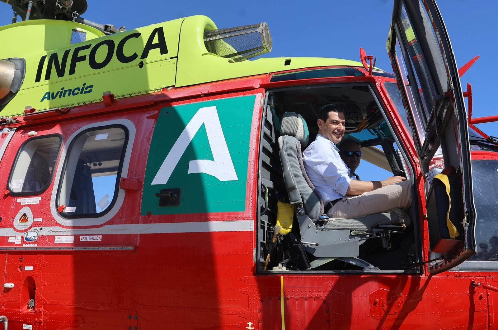 Imágenes de la presentación del Plan Infoca 2024 de prevención de incendios forestales