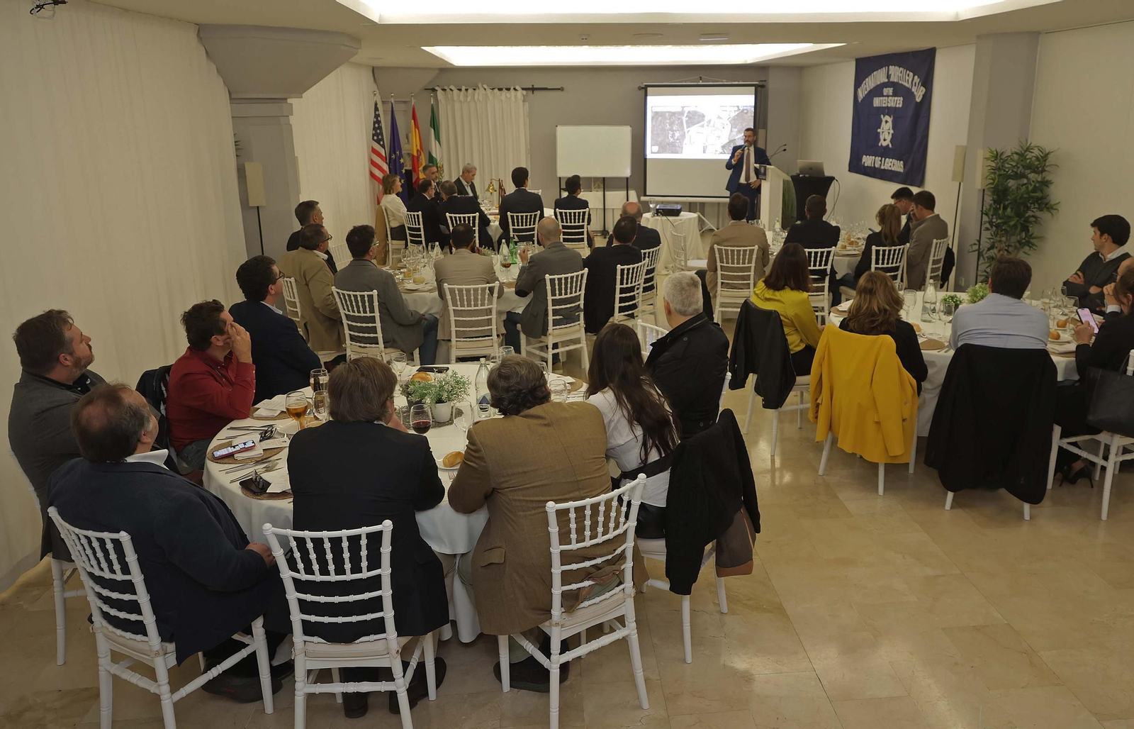 El almuerzo del Propeller Club de Algeciras con Juan Franco, en imágenes