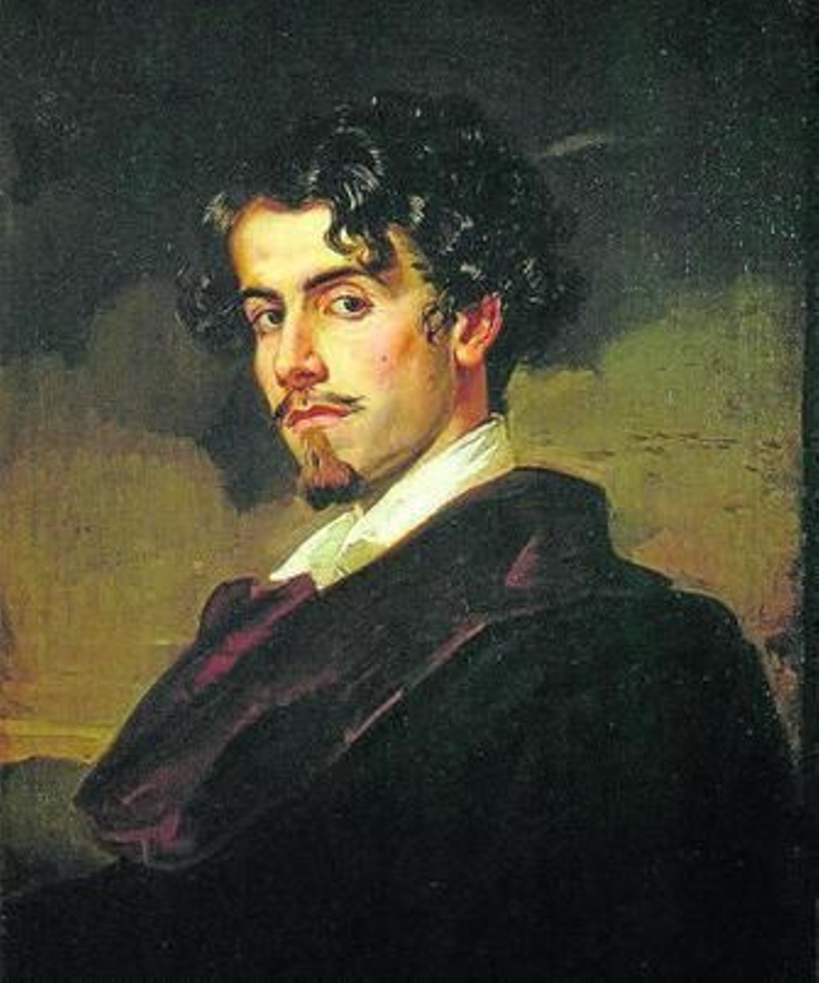 'Retrato de Gustavo Adolfo Bécquer', de Valeriano Domínguez Bécquer (h. 1862)