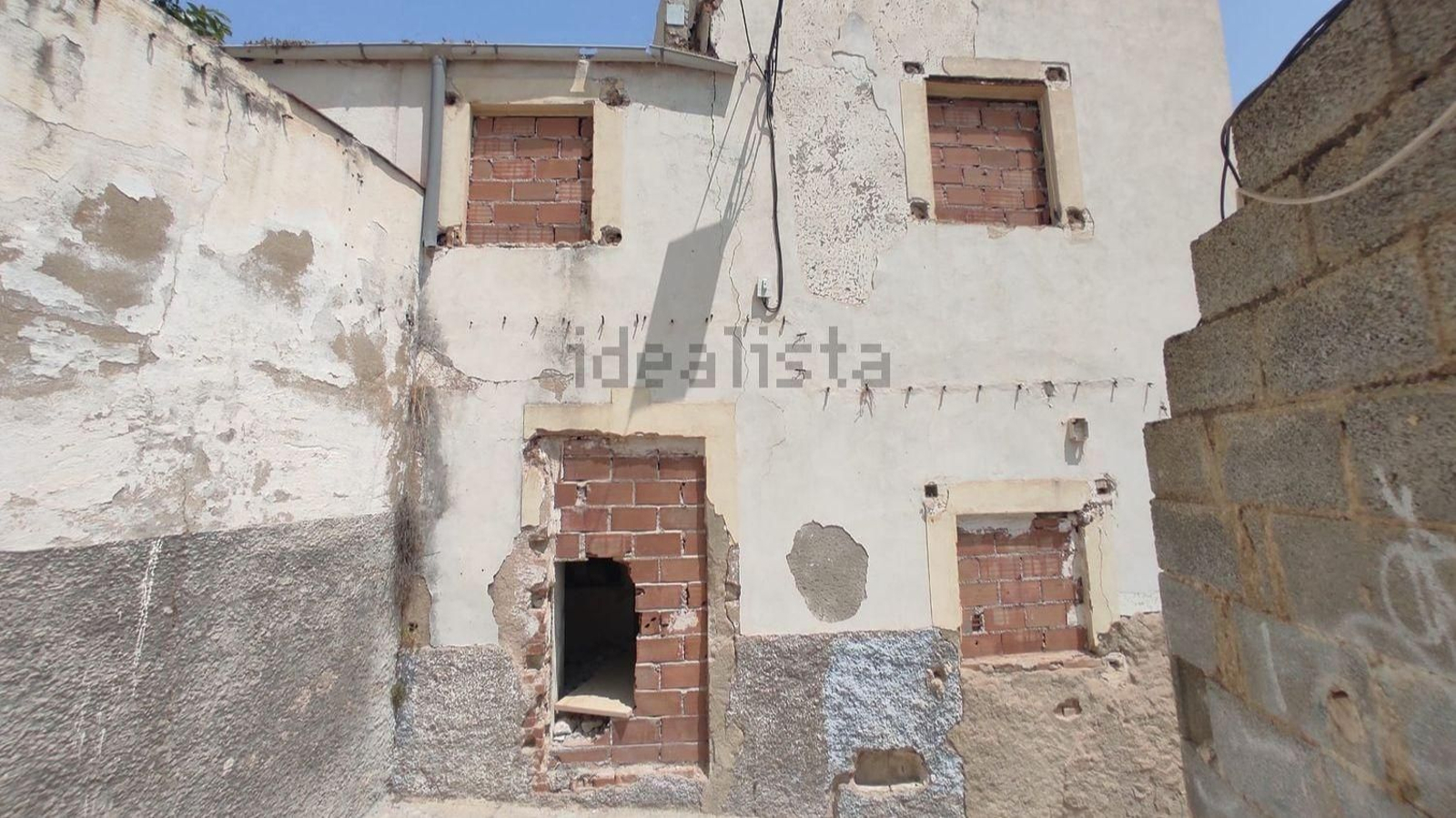 Aspecto exterior de la vivienda.