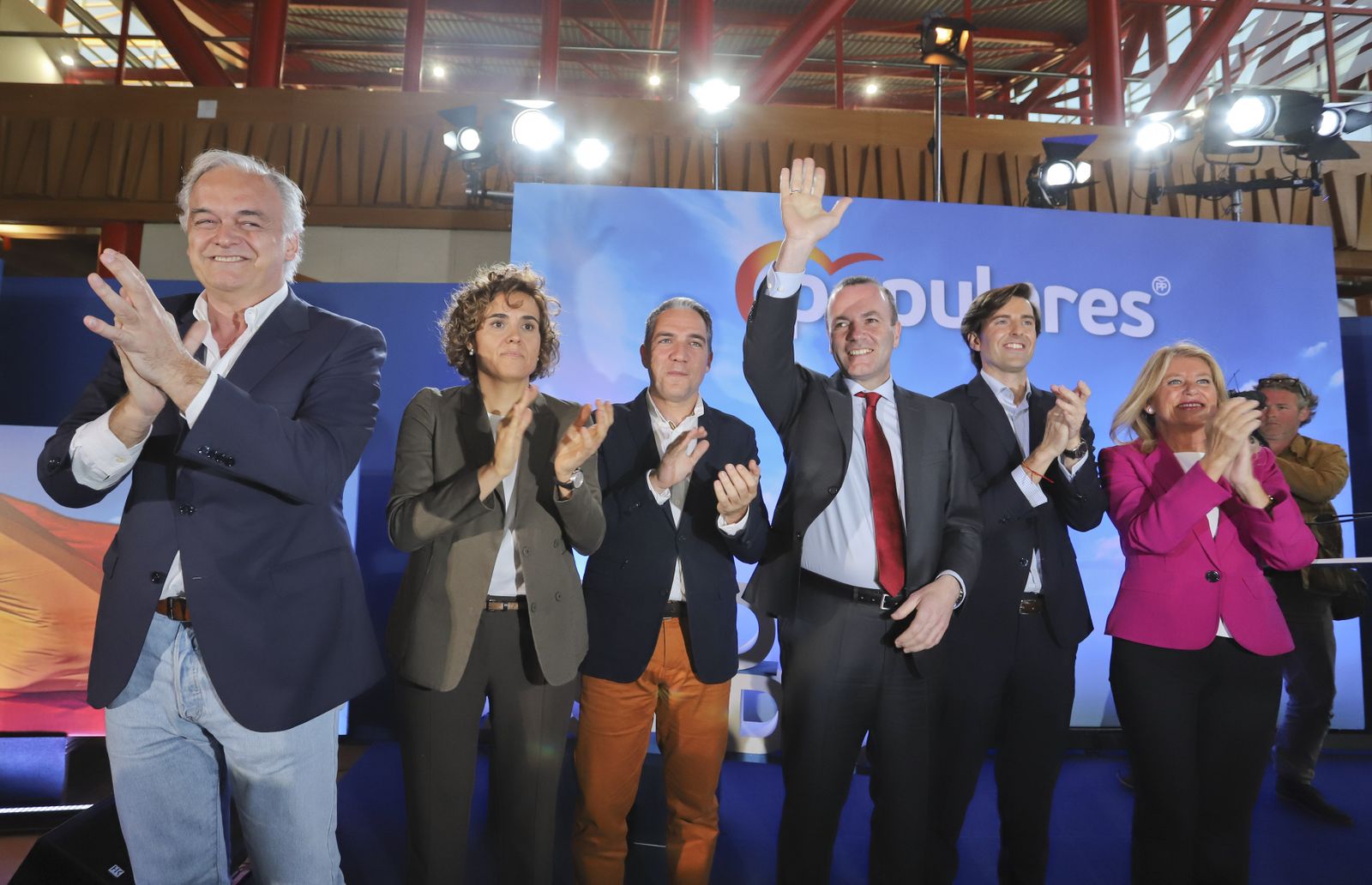Las fotos del mitin de Pablo Casado en Málaga