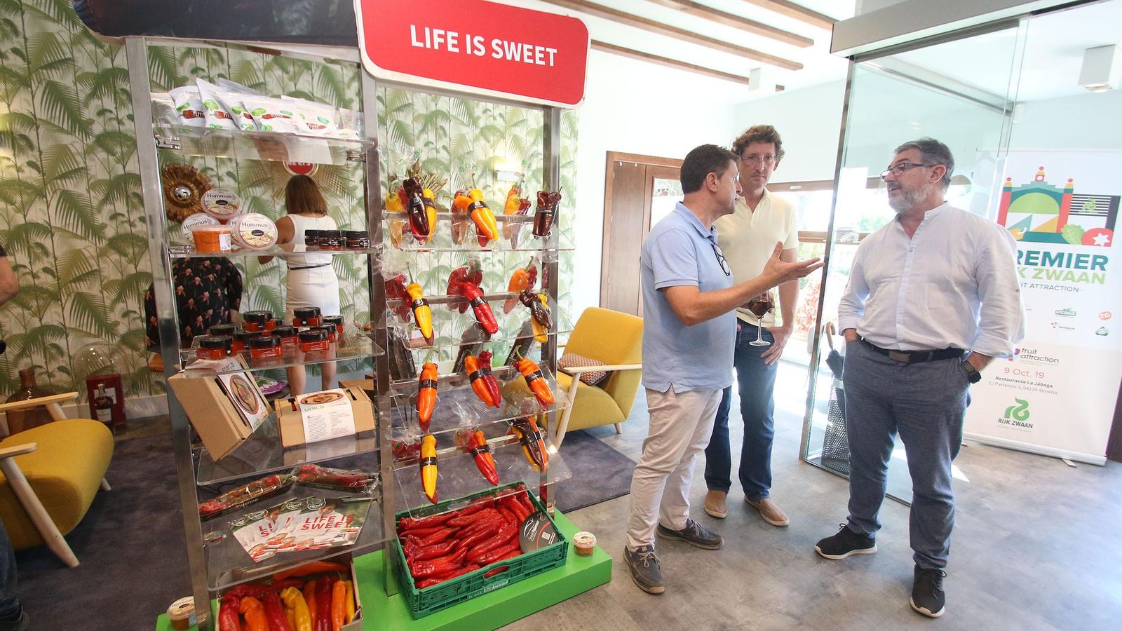 La Premier de Rijk Zwaan en Fruit Attraction 2019 contó con numeroso público.