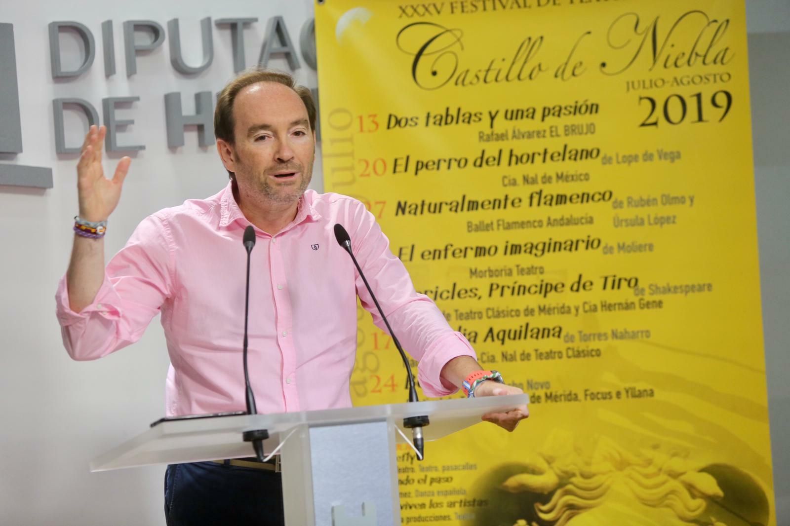 El vicepresidente de la Diputación Provincial de Huelva, Pepe Fernández.