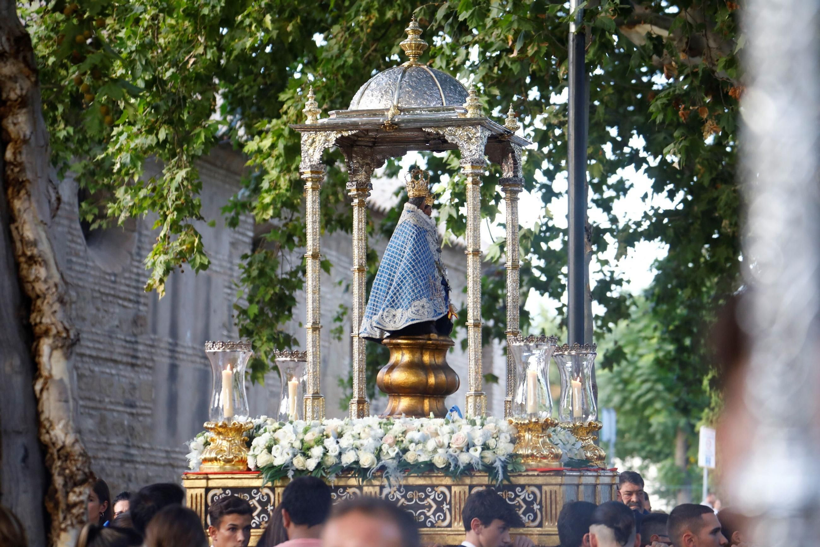 Las imágenes del traslado de la Virgen de la Fuensanta a la Catedral