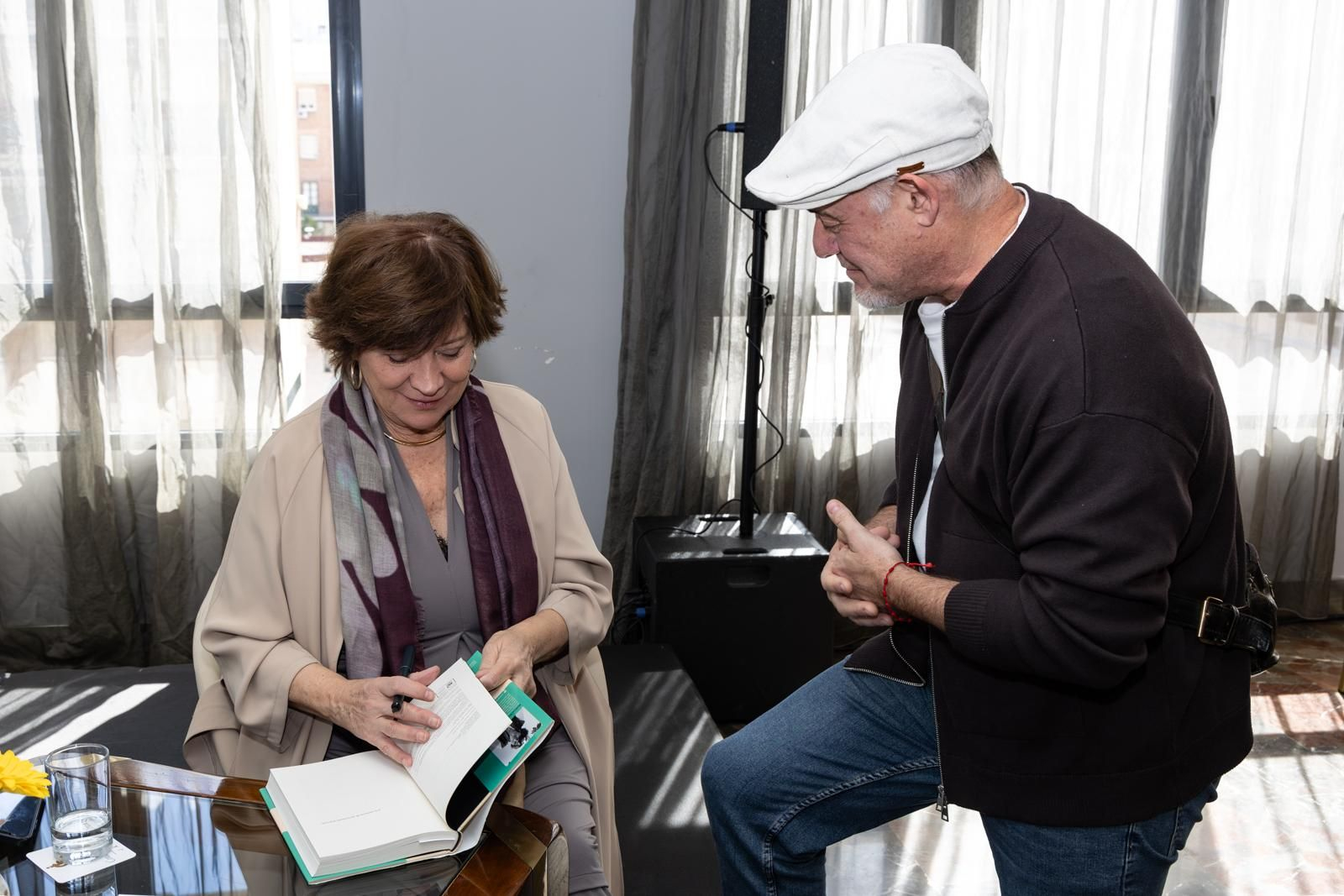 Presentación de Nativel Preciado de su reciente novela 'Palabras para Olivia'