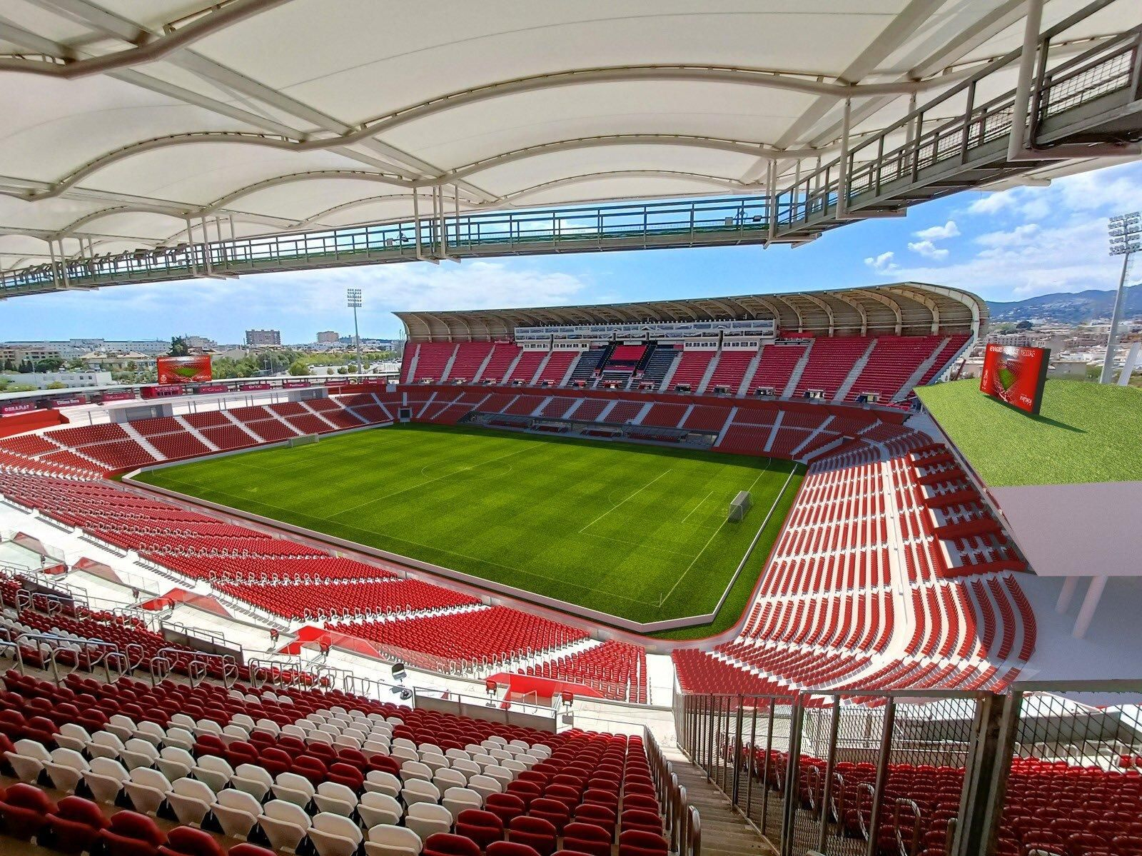 Estadio del Mallorca.
