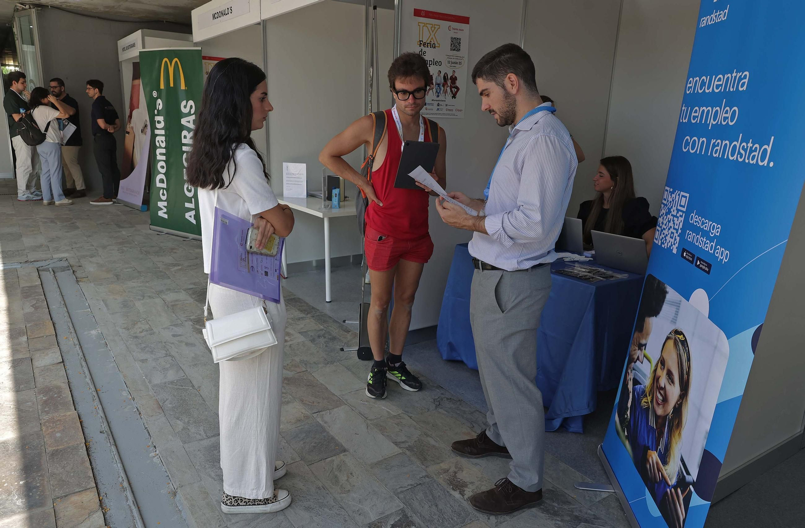 Fotos de la IX Feria de Empleo del Campo de Gibraltar en Algeciras