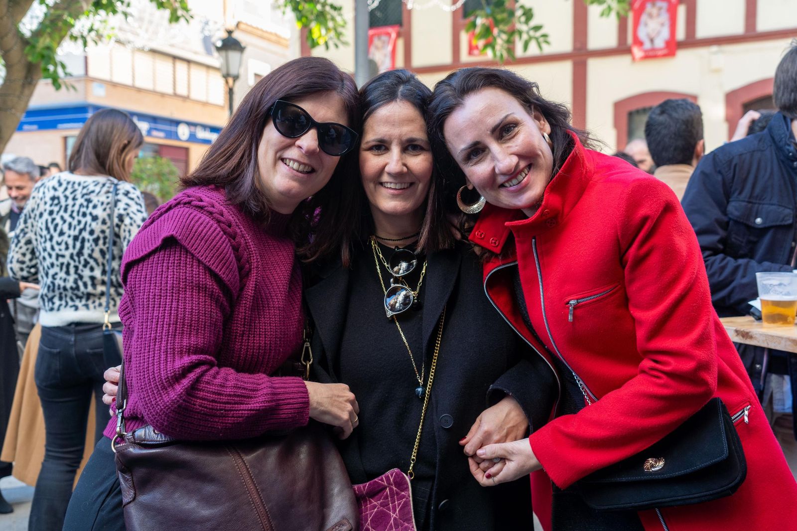 Imágenes de la fiesta del 31 de diciembre en las calles de Huelva