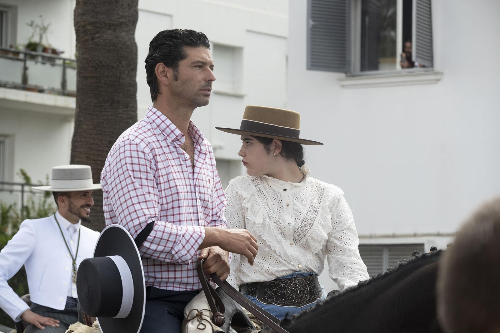 Todos los rocieros de la comitiva de la Hermandad de Huelva, en imágenes