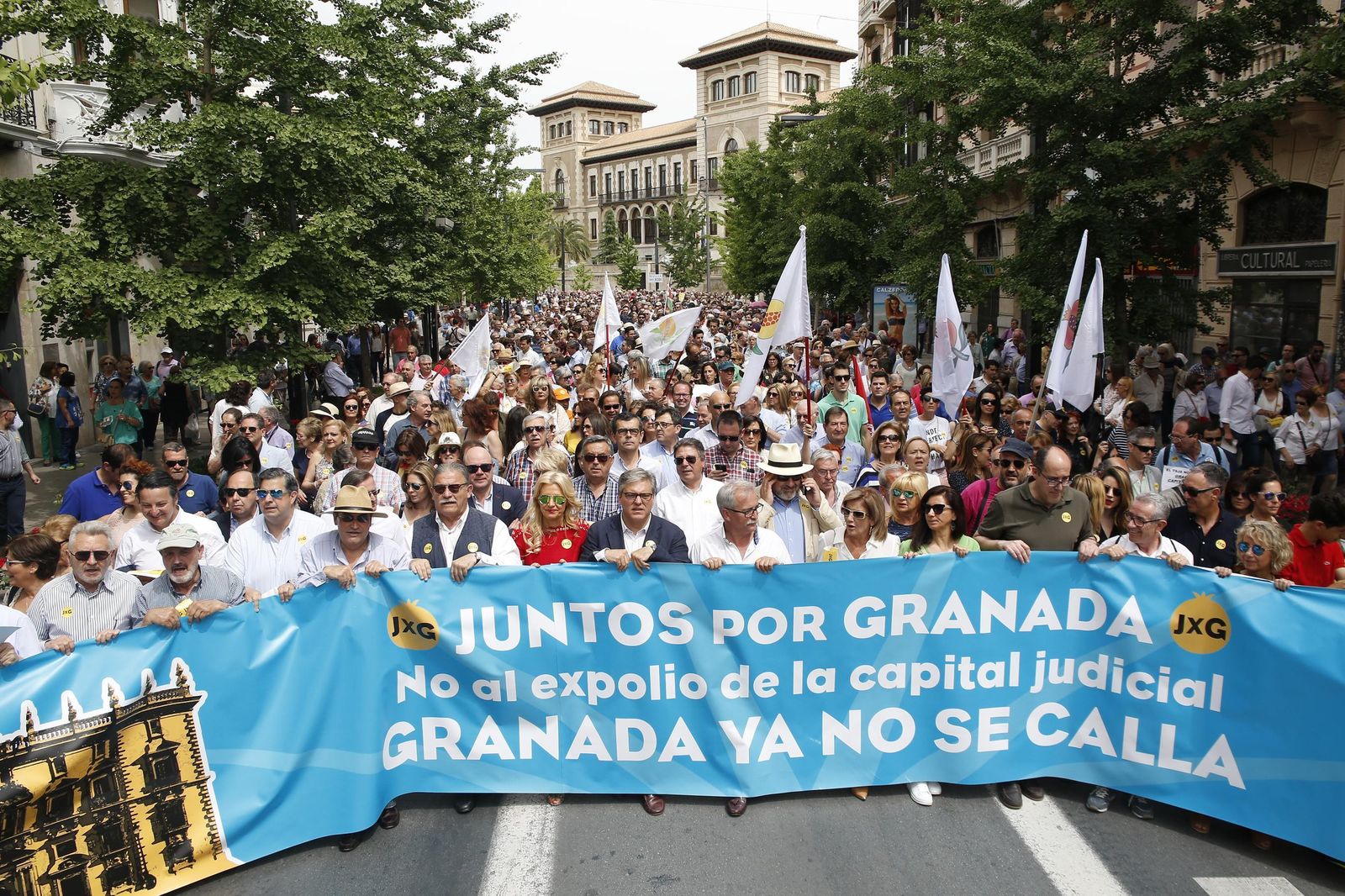 Movilización en Granada por el TSJA