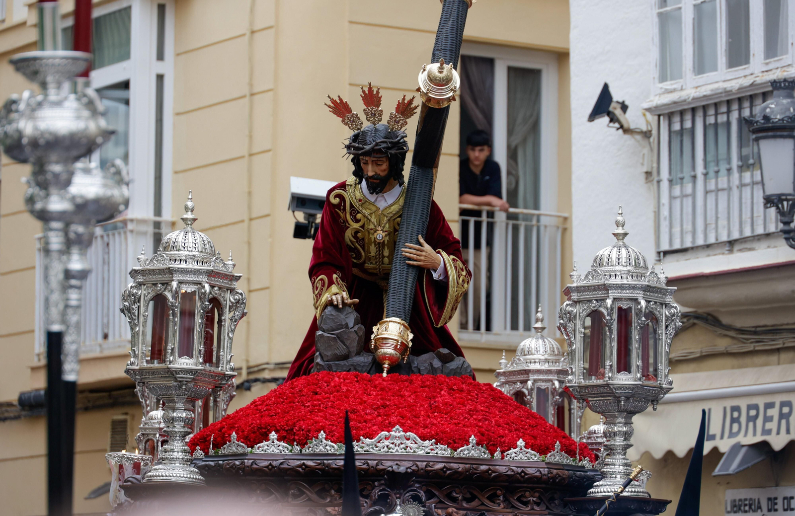 Las imágenes de la cofradía de Jesús Caído de la Semana Santa de Cádiz 2023
