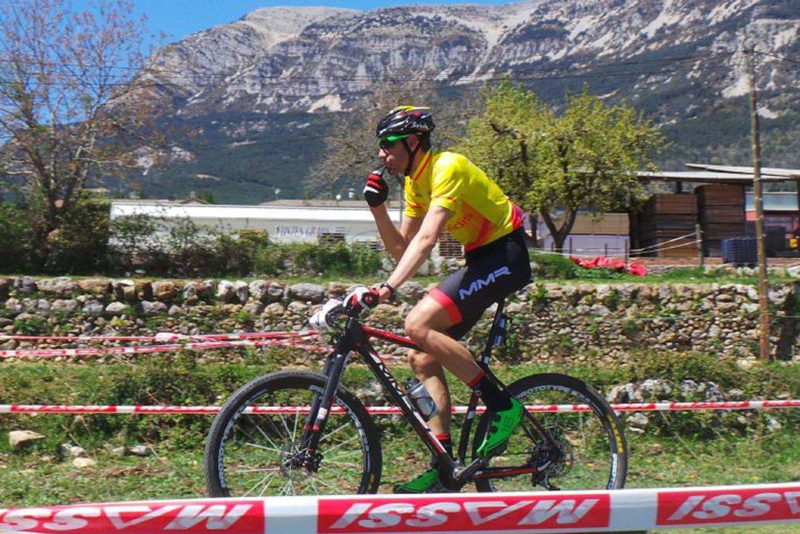 David Valero, en una prueba deportiva