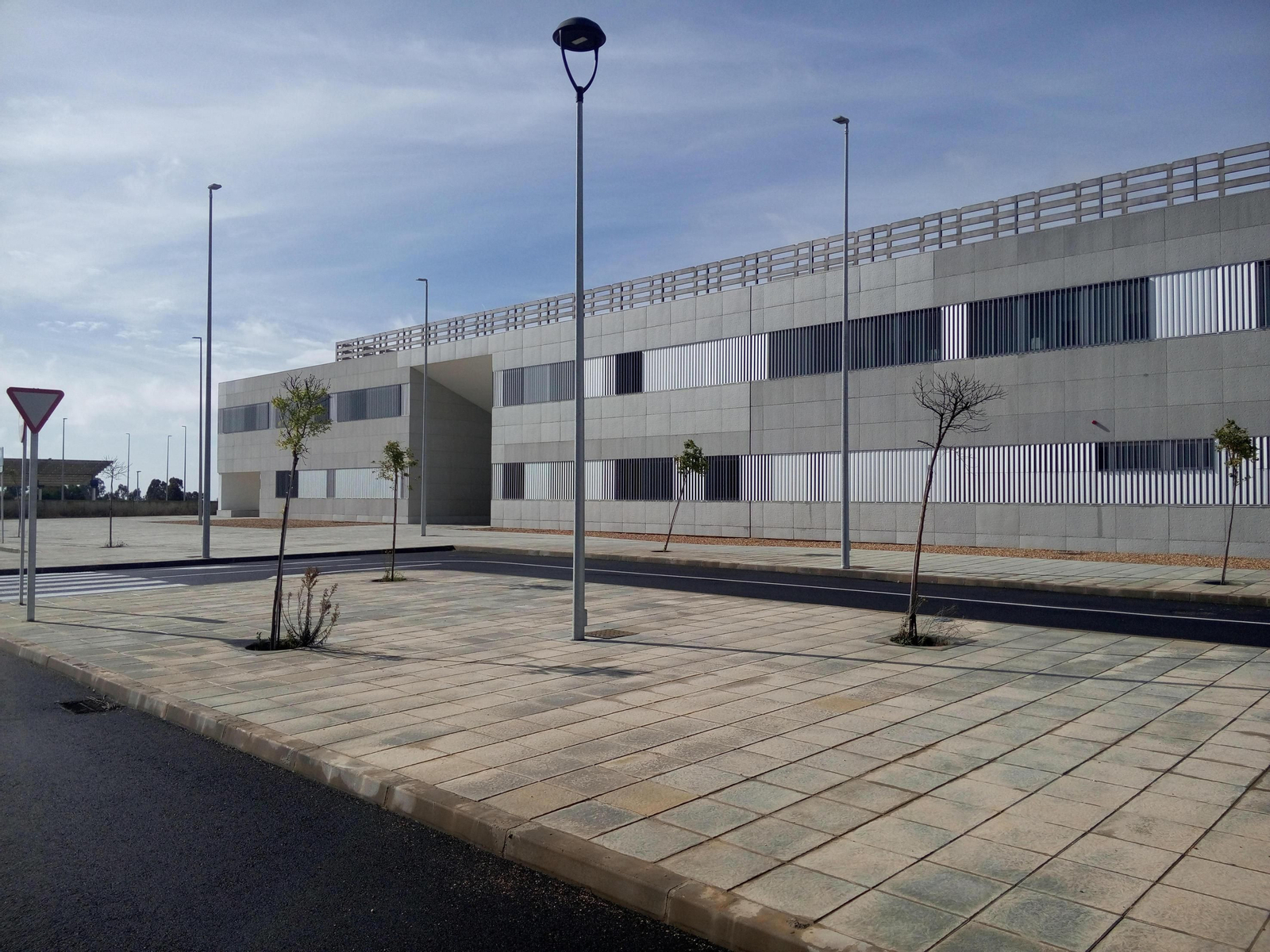 Imagen del exterior del Chare de Lepe.