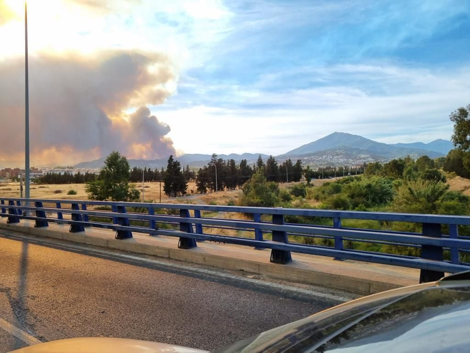 El incendio en Pujerra, en Málaga, en fotos