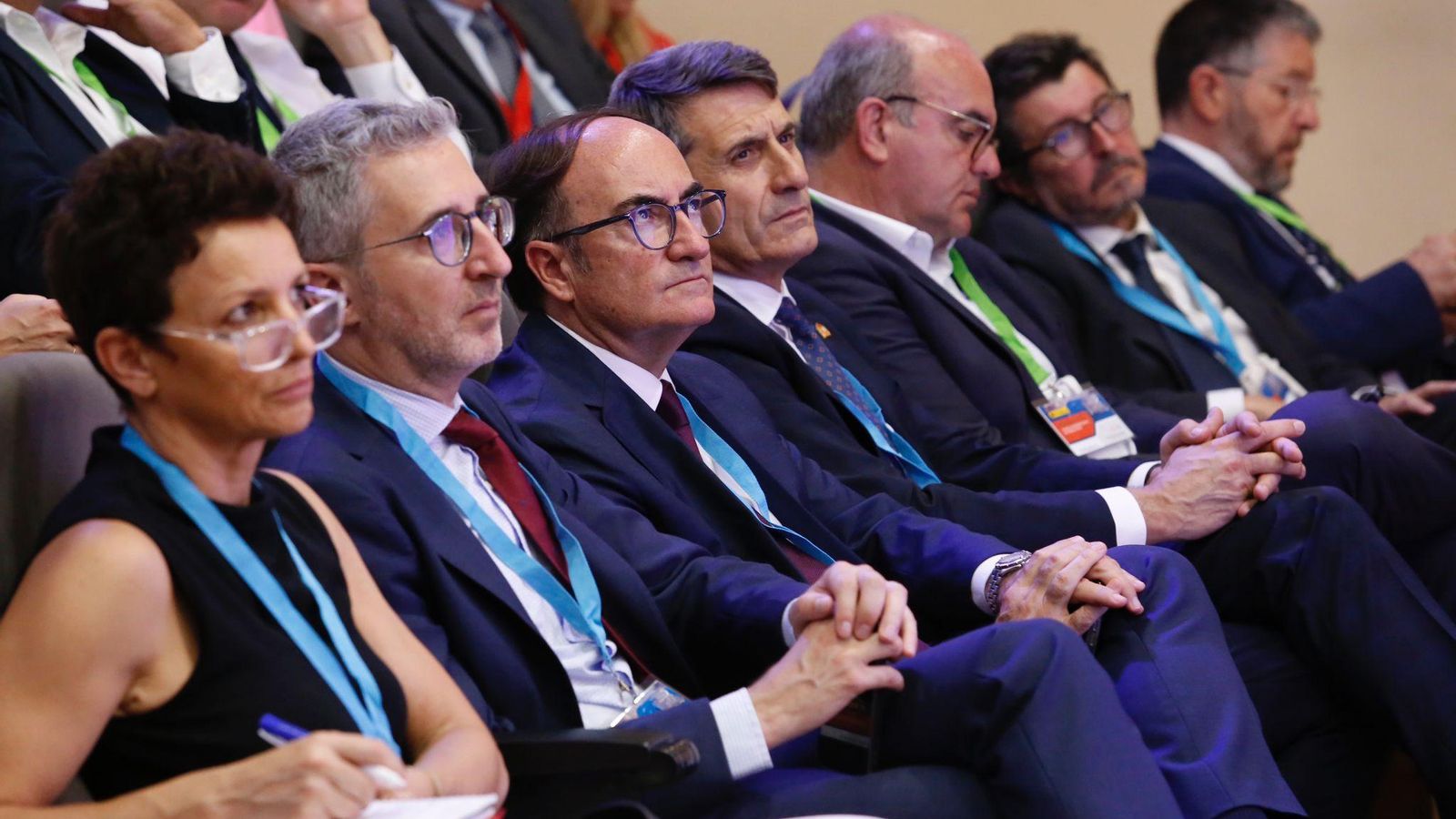El presidente de la APBA, Gerardo Landaluce, entre el público. El presidente de la APBA, Gerardo Landaluce, entre el público.