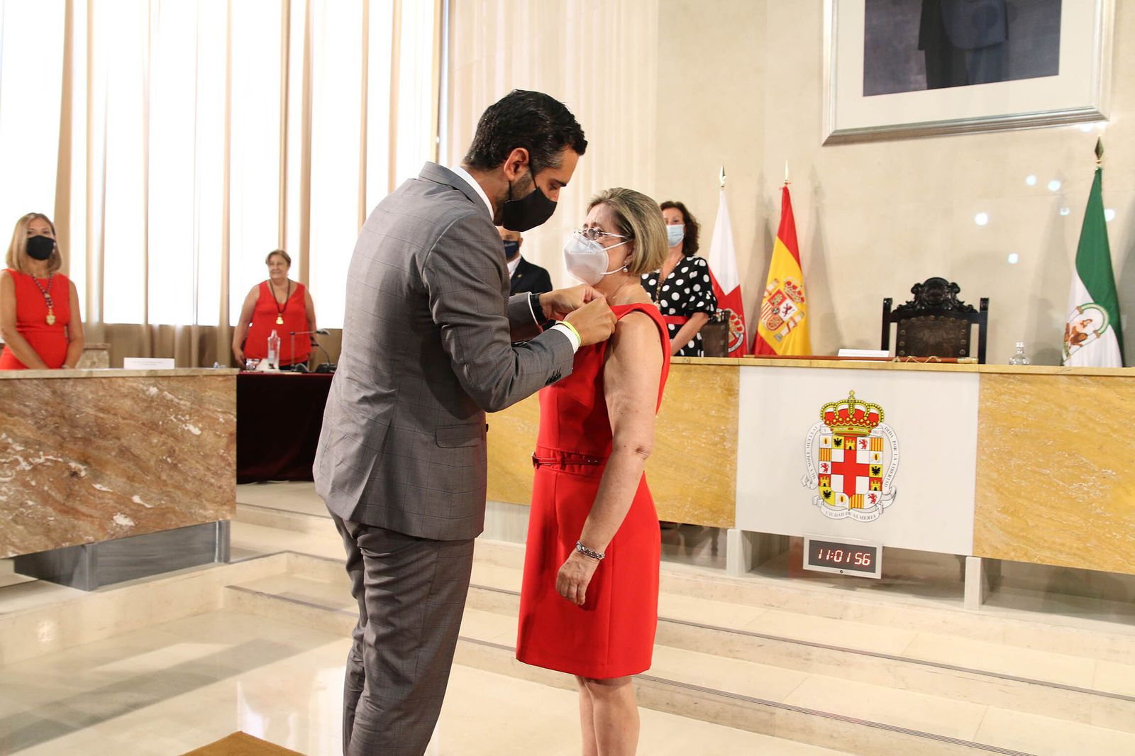 Fotogalería del homenaje a Los Coloraos