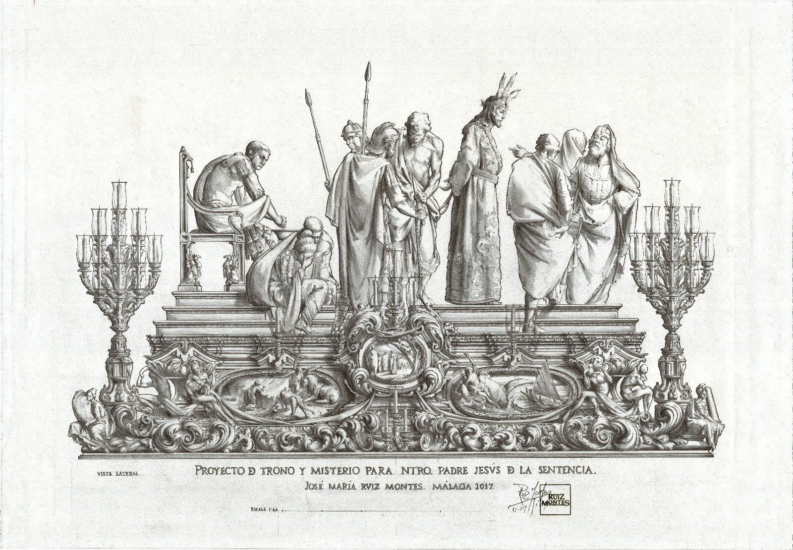 Lateral del diseño realizado por Ruiz Montes.