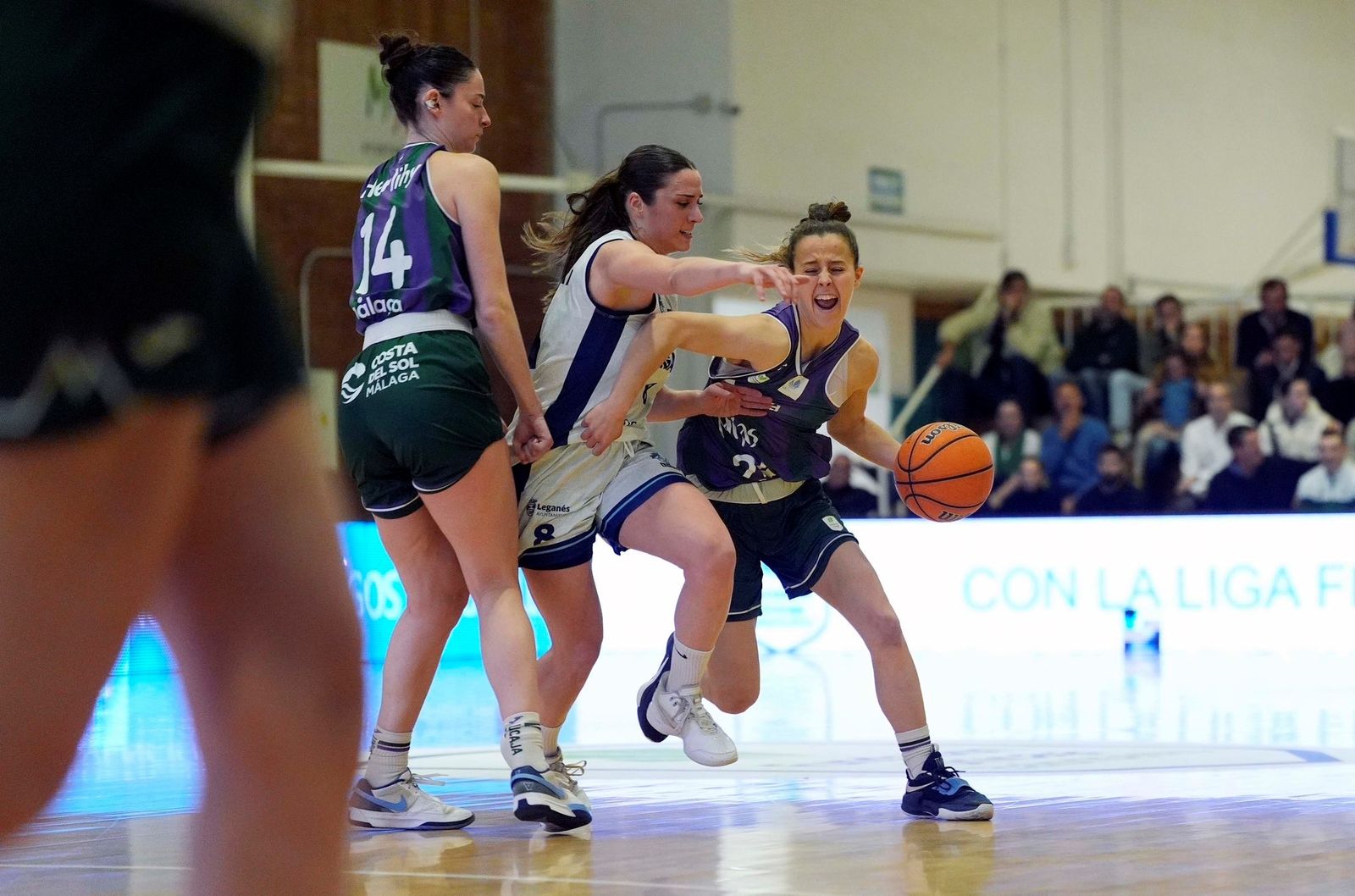 Unicaja Mijas-Leganés: Tremenda victoria con las hermanas Herlihy al frente (80-69)