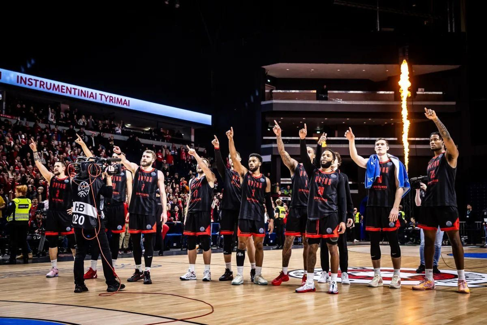 La plantilla del Rytas.
