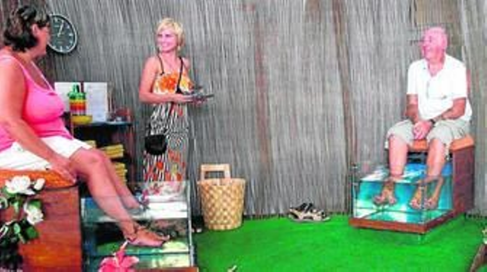 El pez Garra Rufa, protagonista en el profundo lavado de los pies El pez Garra Rufa, protagonista en el profundo lavado de los pies