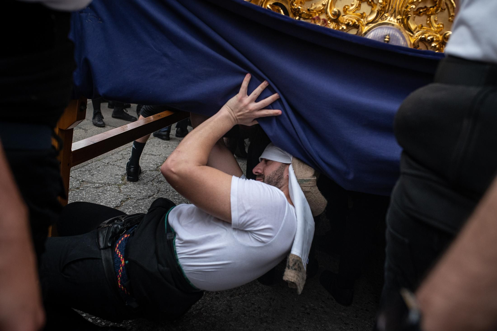 Las imágenes de la Hermandad de los Dolores de Torreblanca en la Semana Santa de Sevilla 2024