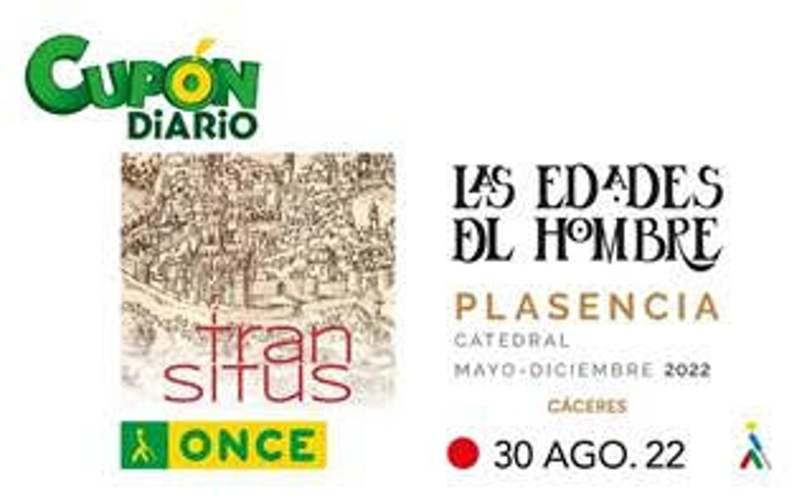 Cupón inspirado en la exposición Las edades del hombre