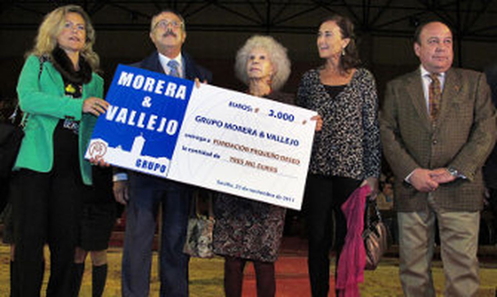 El tango seduce a la duquesa de Alba en Sicab