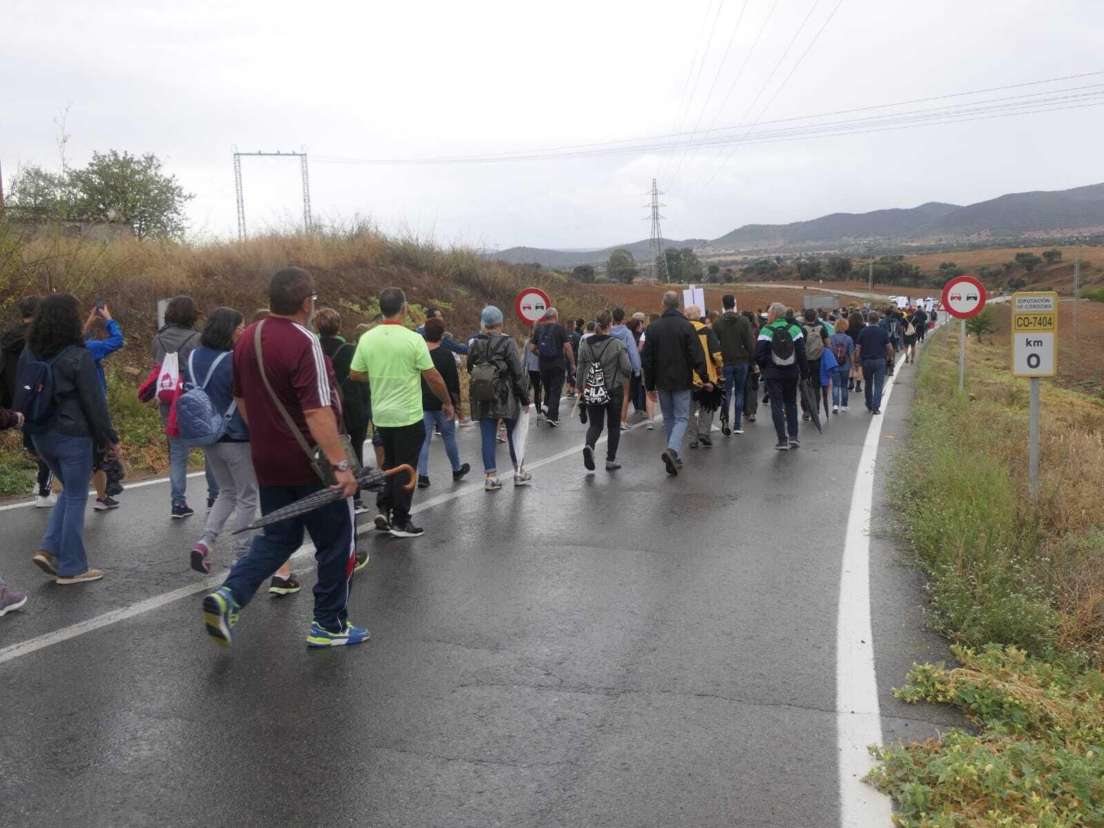 Las imágenes de la marcha a Sierra Boyera para exigir agua potable para el Norte de Córdoba