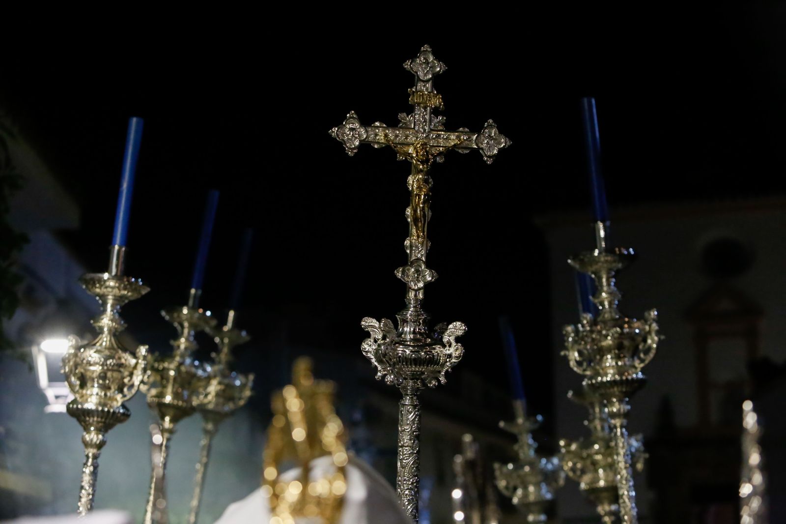 Fotos del Miércoles Santo en San Roque: Angustias