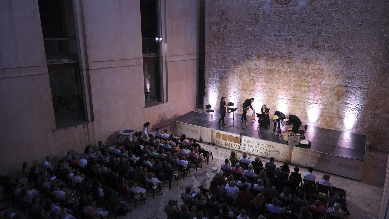 Concierto de Jorge Jiménez y Tercia Realidad, en el Festival de Música Renacentista y Barroca de Vélez Blanco-Festimuvb 2023