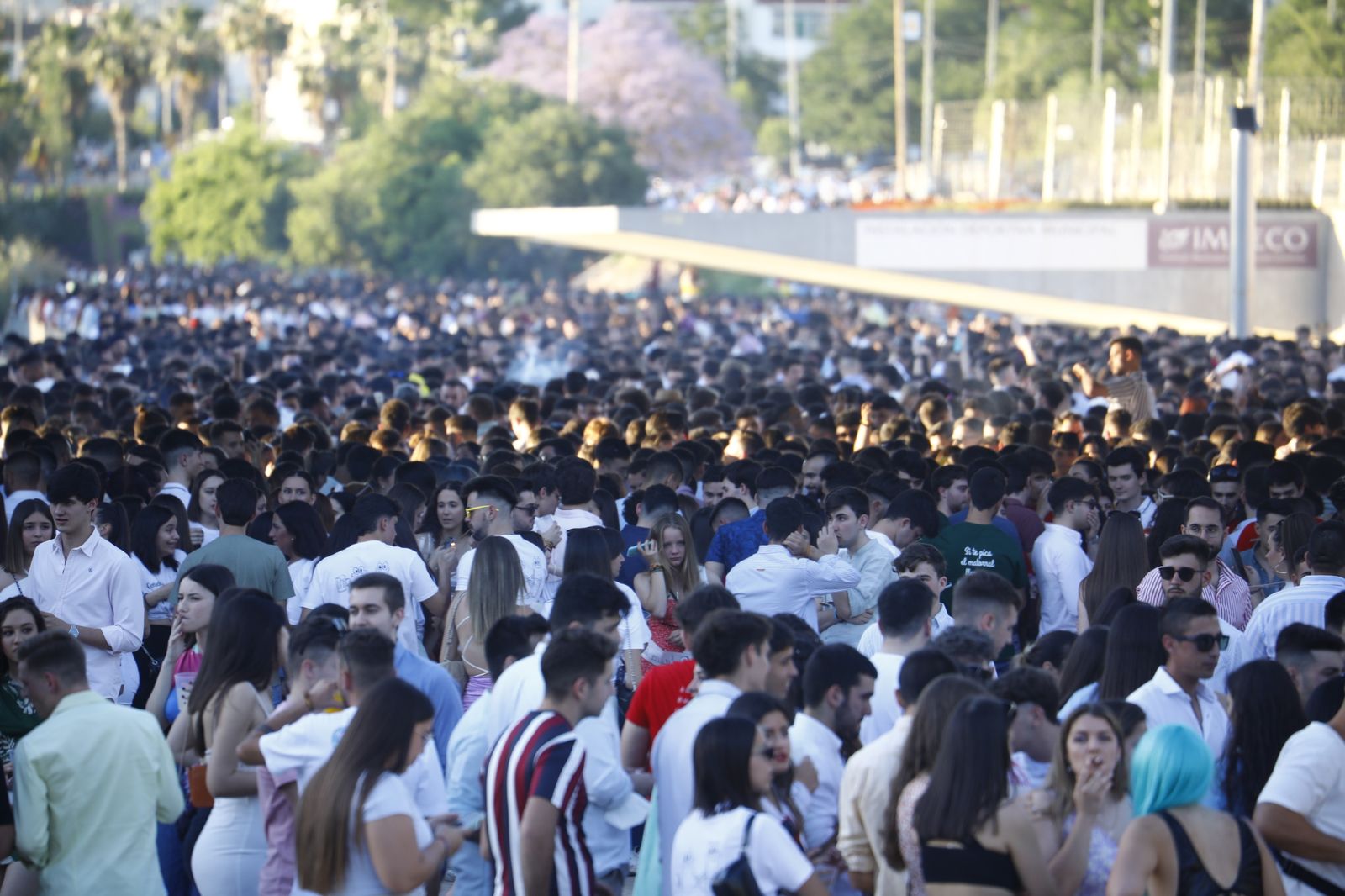 Feria de Córdoba: Las imágenes del botellón multitudinario, en imágenes