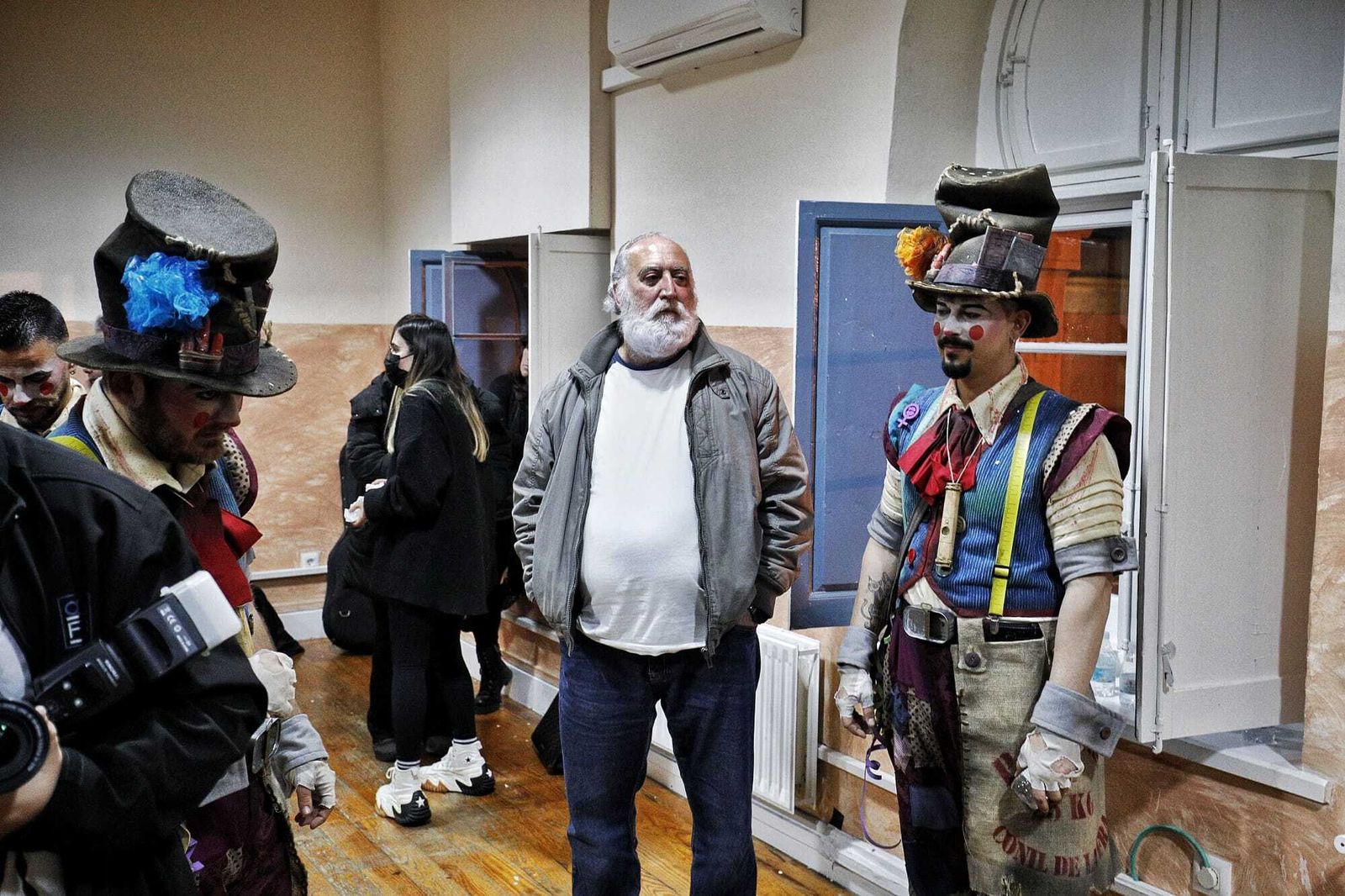 Comparsa 'Los colaores', una comparsa de toda la vida'.