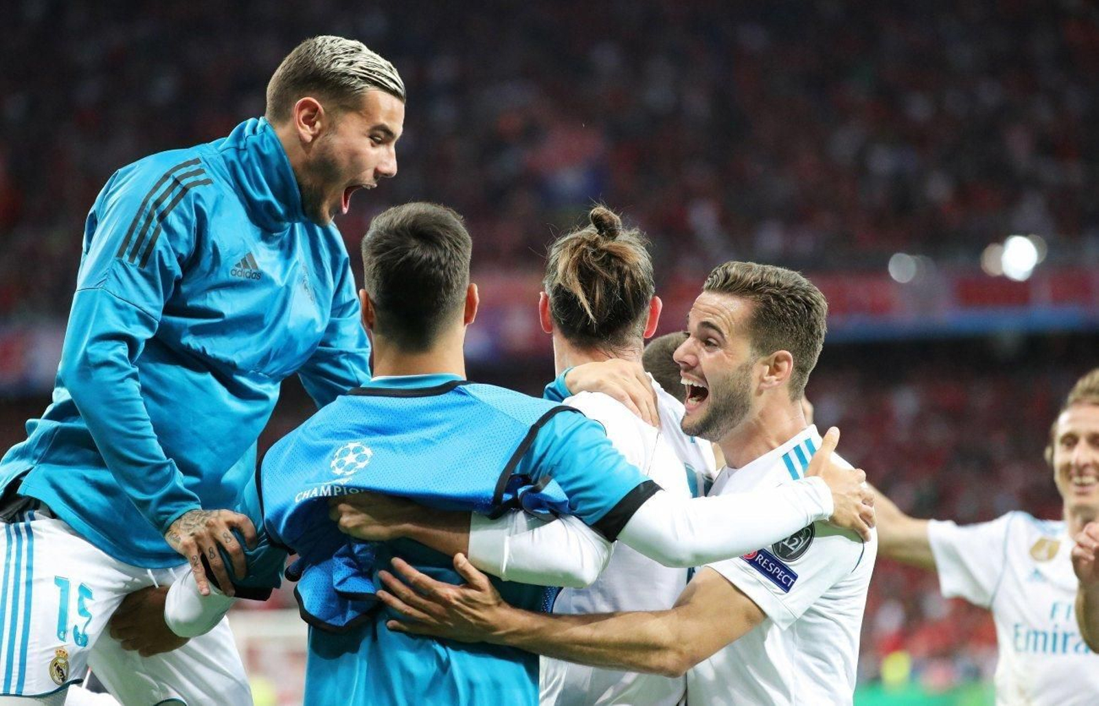 Las imágenes de la final de la Champions en Kiev