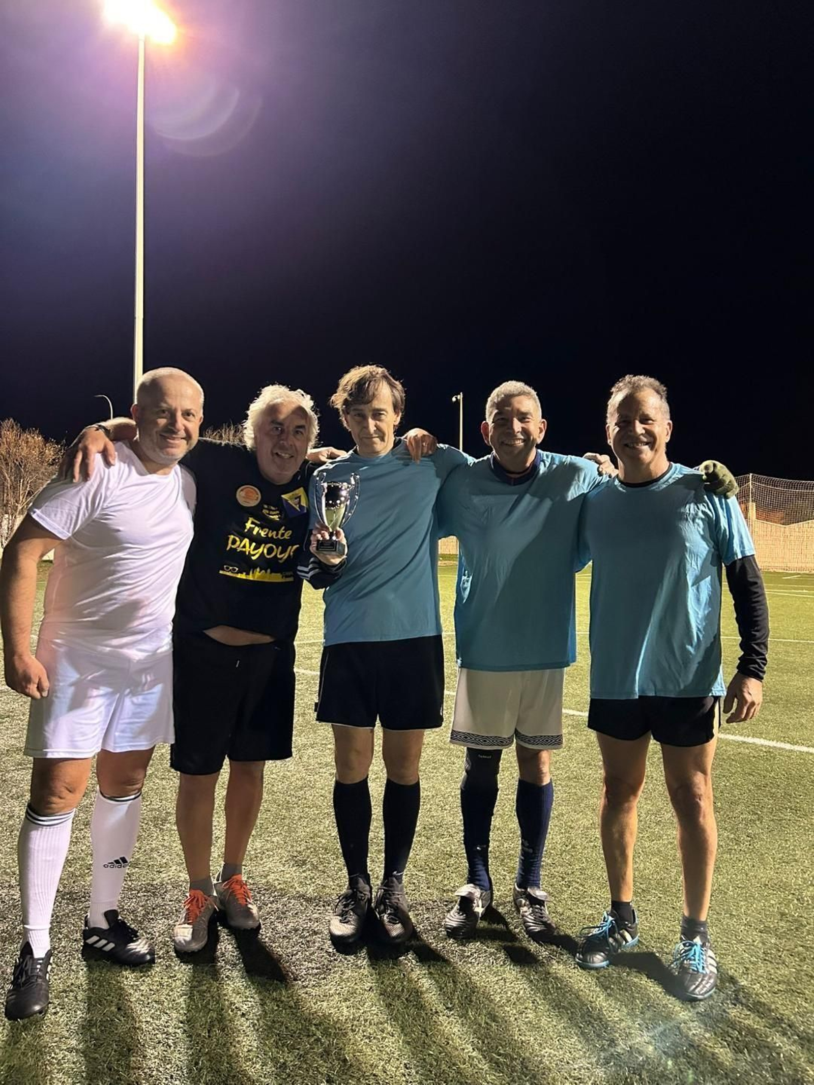 Luis Márquez, José Luis García, Antonio Pérez Cabrales, José Miguel Calvo y Ángel María García.