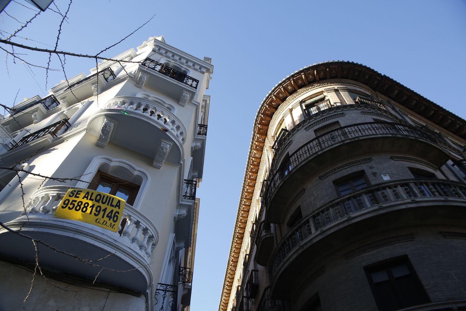 Pisos en alquiler en la Gran Vía de Granada.