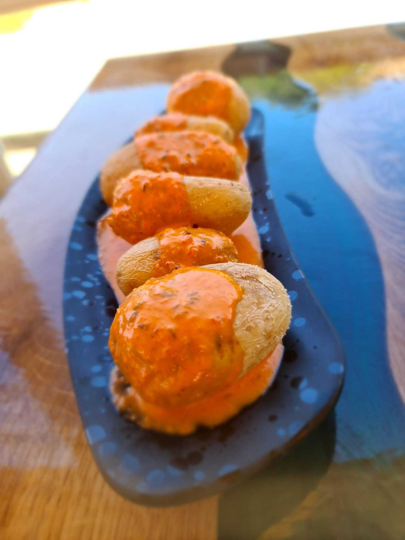 Algunos de los manjares de la amplia carta.