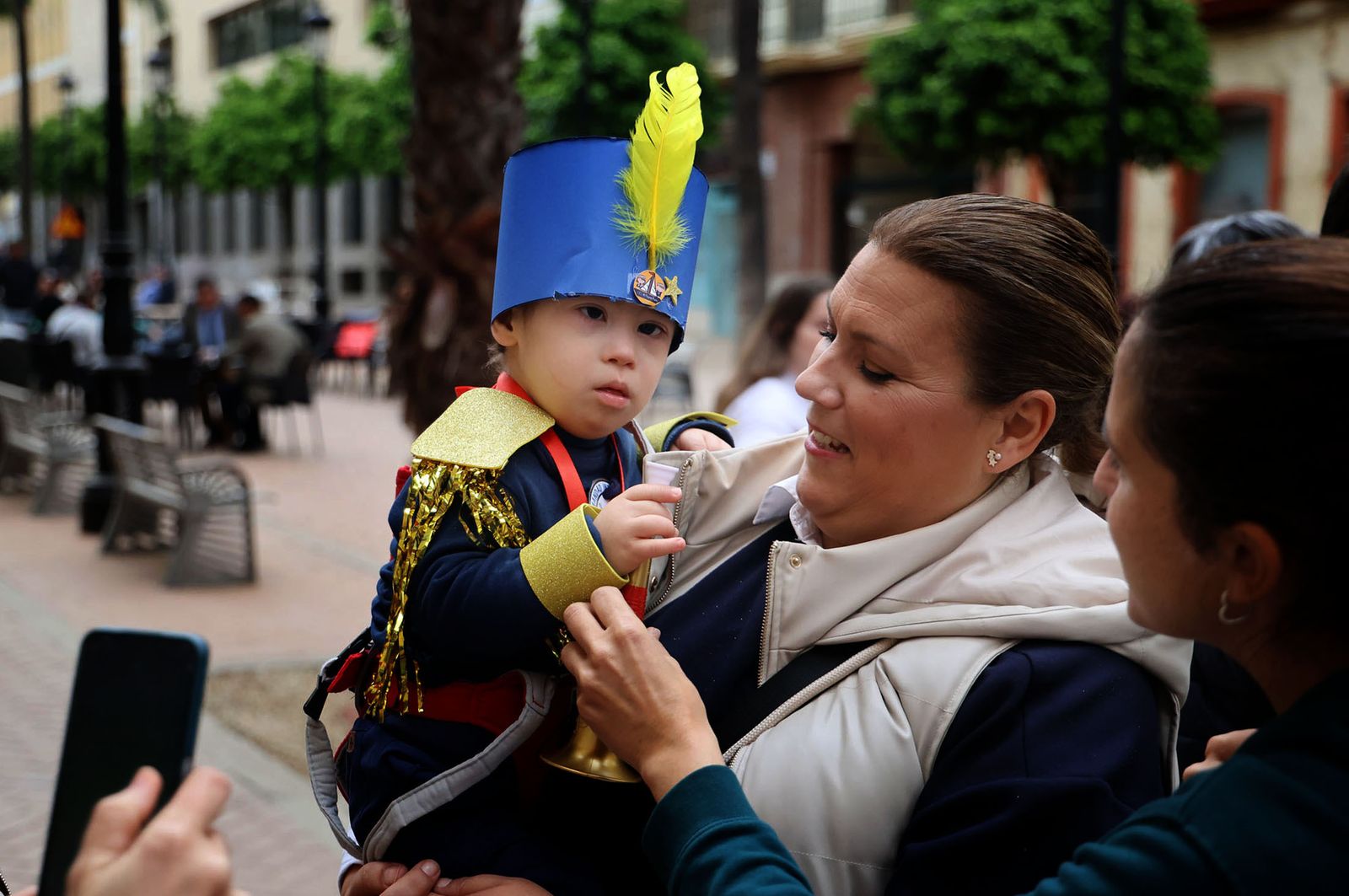 Imágenes de la procesión de la 'Escuela Infantil Mi Pequeño Puerto'