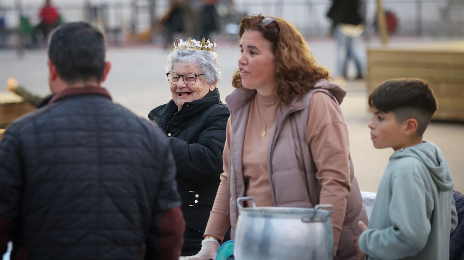 El roscón solidario de Santa Marta en Jerez