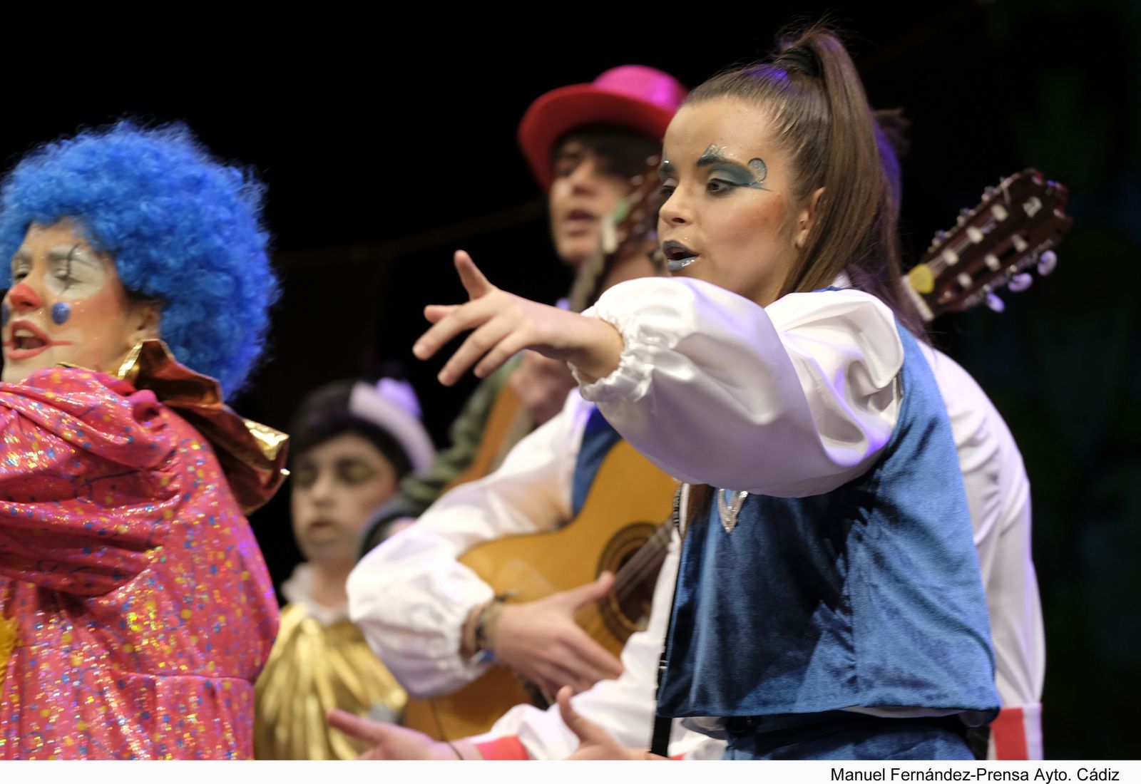 La comparsa 'El gran show'.