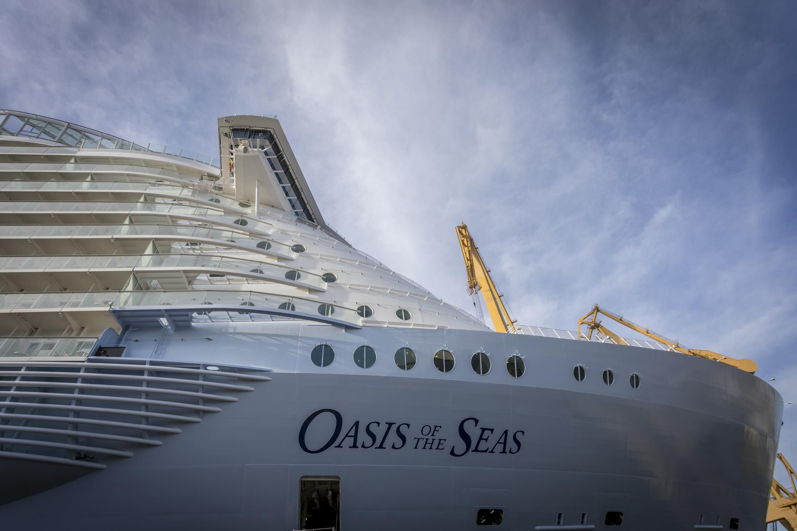 Reparación del 'Oasis of the Seas' en Navantia Cádiz
